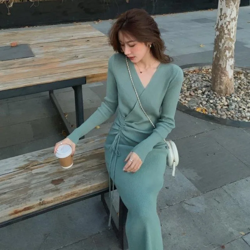 

Knee Length Pullover Leopard Sweaters Jumpers Women Elegant O-Neck Summer Morning Adult Cottagecore Plain Stand-Up Collar Trendy