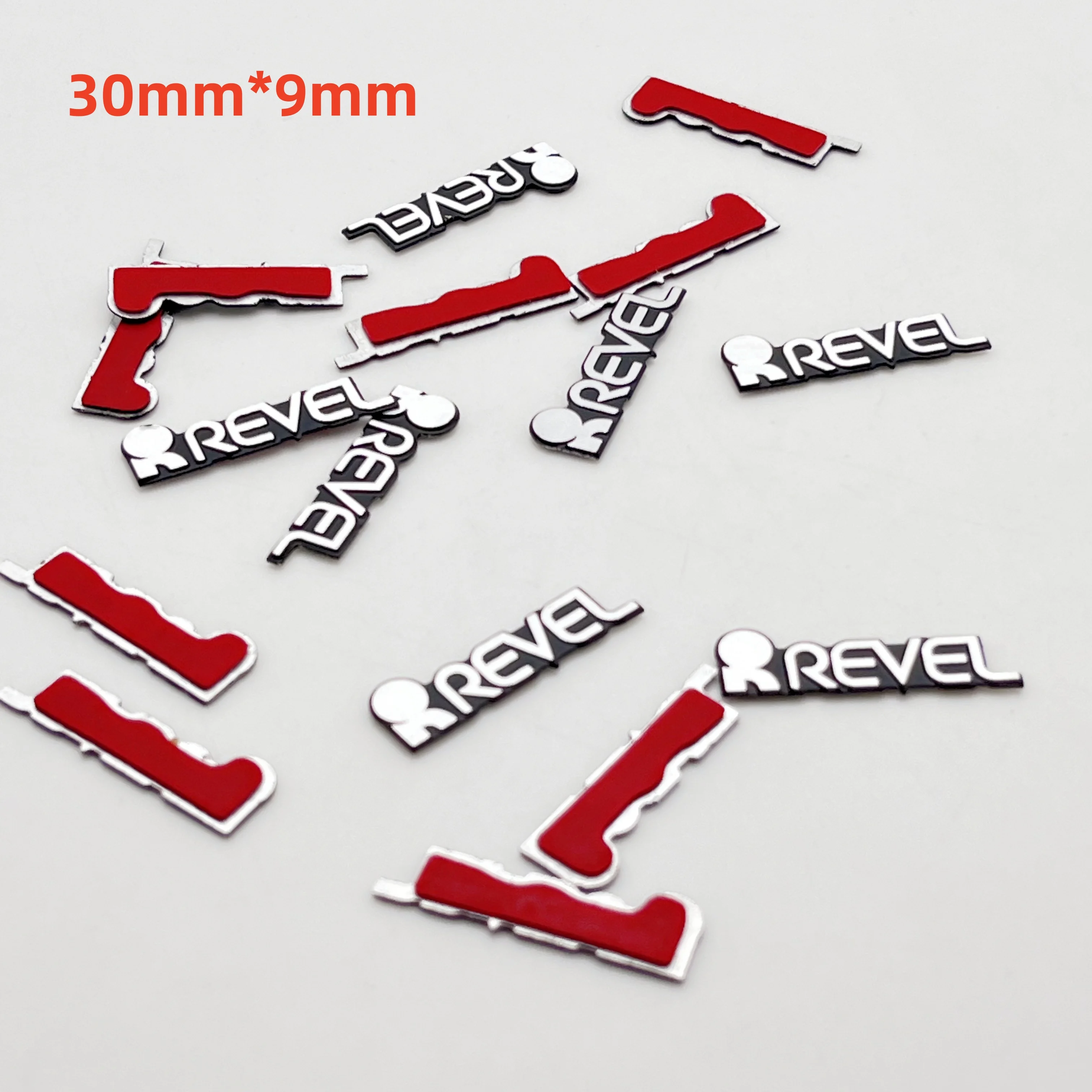 

5pcs 10pcs 20pcs High-Quality REVEL Sticker Car Hi-Fi Speaker Audio Speaker Badge Stereo Emblem Stickers Car Styling Accessories