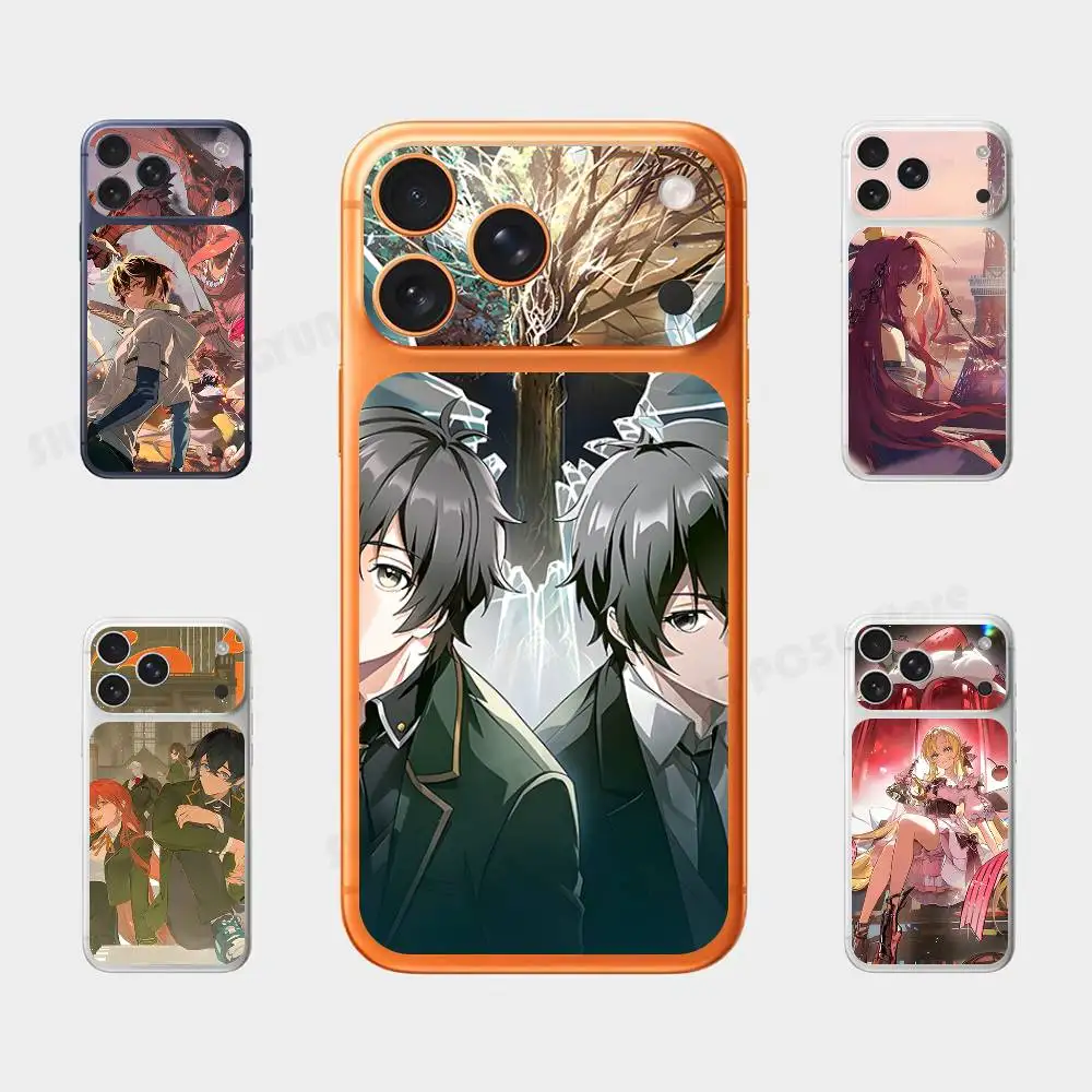 

Dragon Lu Ming Fei Plain Decal Skin For IPhone17 Pro ProMax Back Film Cover Wrap Anti-scratch Durable Sticker