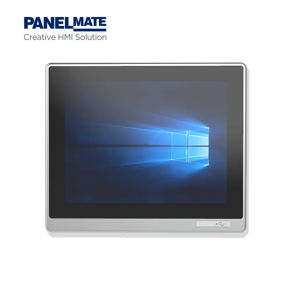 ZXY 12,1 Polegadas Industrial Tudo em Um PC J6412 CPU 8G 128G Tela Sensível Ao Toque Painel Industrial Incorporado PC