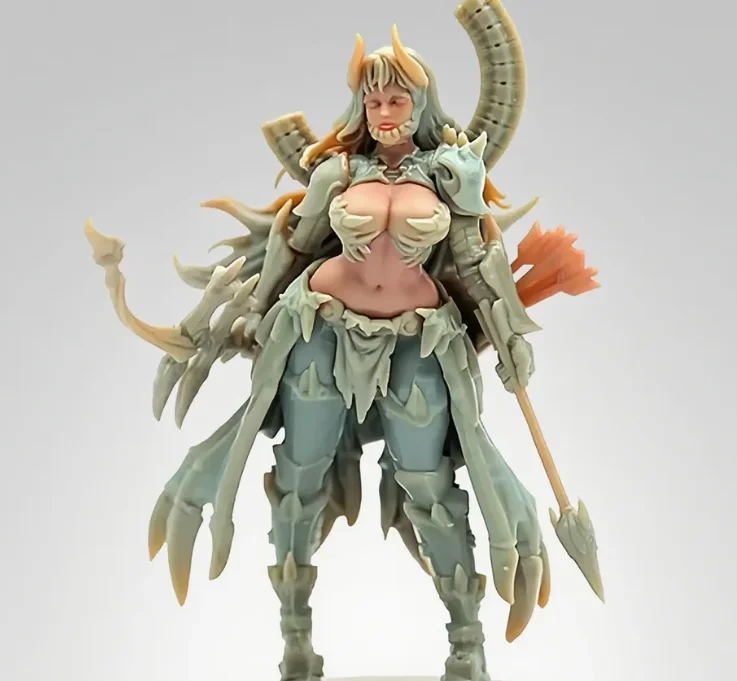 

38mm Resin model kits figure colorless and self-assembled A-2166