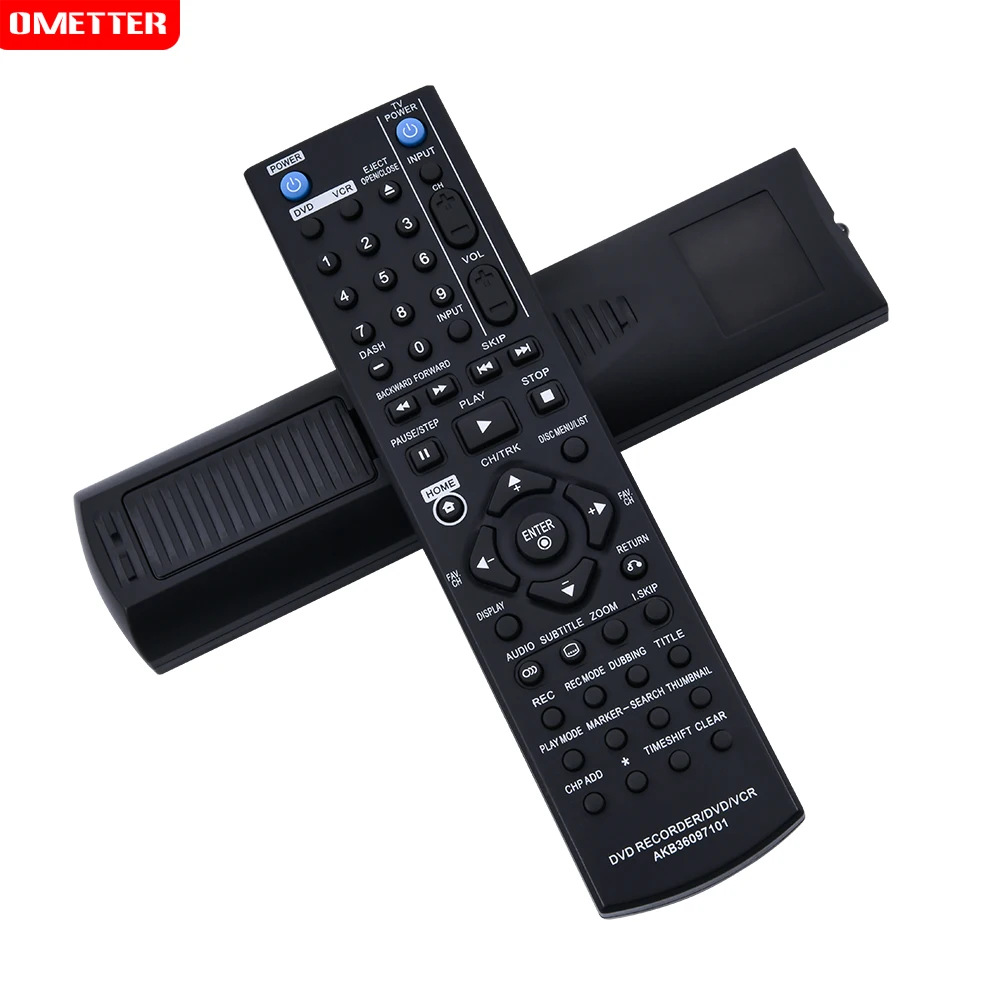 New AKB36097101 For L/G DVD VCR DVDR Recorder Remote Control RC286H RC297H RC397H