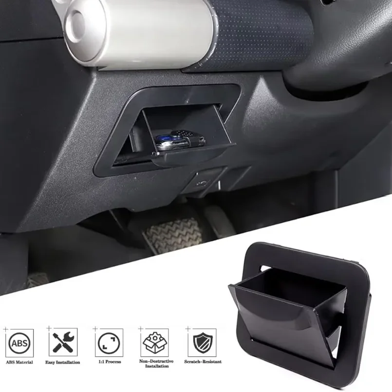 Car Armrest Holder Box Center Console Organizer Armrest Hidden Storage Box Accessories For Toyota FJ Cruiser 07-21 D8R0