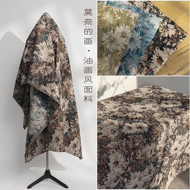 

Oil-coated decorative fabric clothing is transformed into bagged
