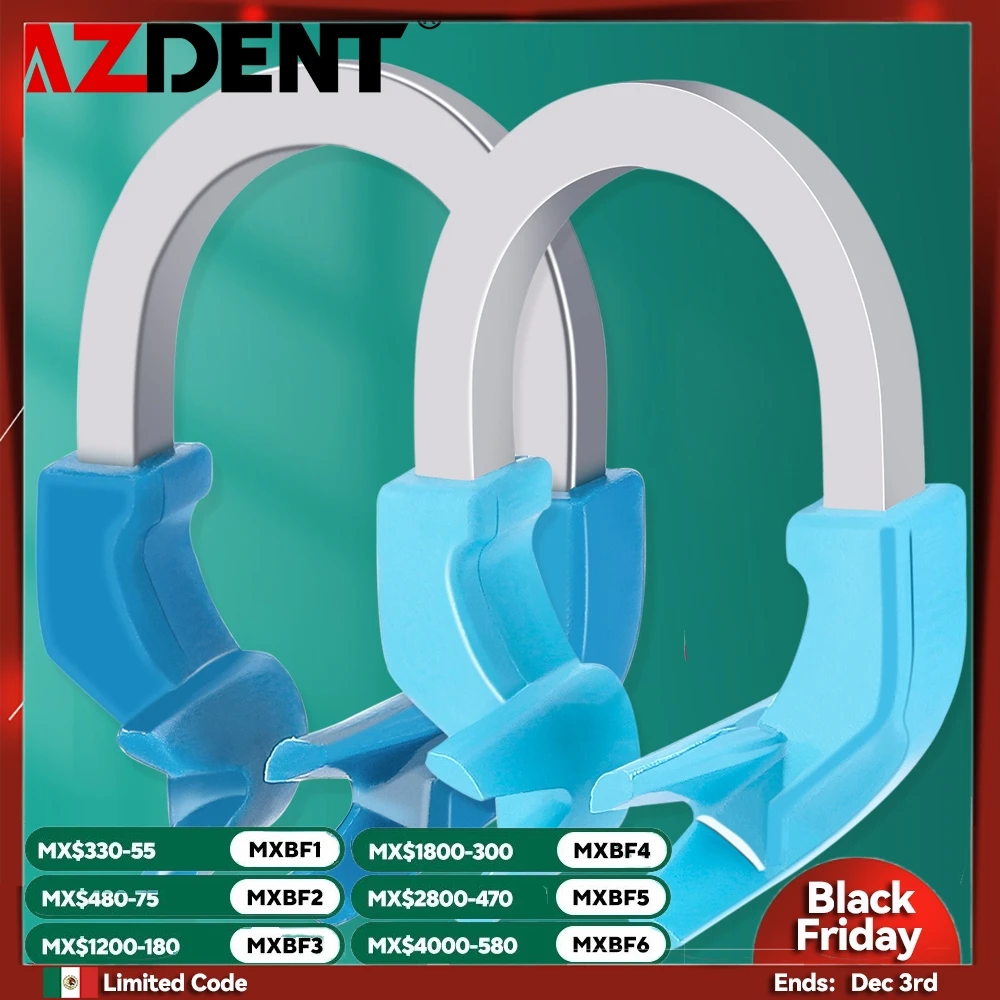 

1Pc Azdent Dental Clamp Ring Sectional Contoured Matrix System Nickel Titanium Matrix Band Standard Narrow Clamping Ring Dentist