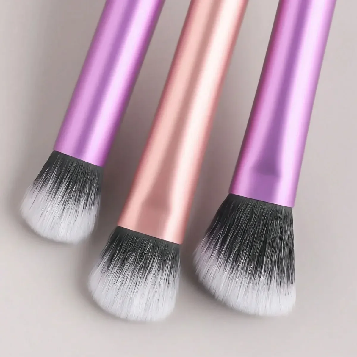 12pçs kit de pincéis de maquiagem, pincéis de maquiagem de cabelo sintético macio, base, blush, sombra, ferramentas de maquiagem cosmética4