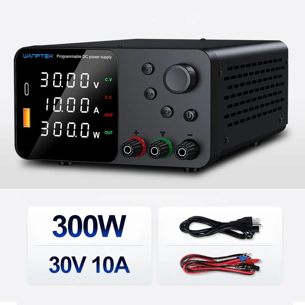 Wanptek Laboratorium Voeding Verstelbare 30V 5A 30V 10A 60V 5A 120V 3A met Uitgang Kortsluiting Alarm DC Voeding