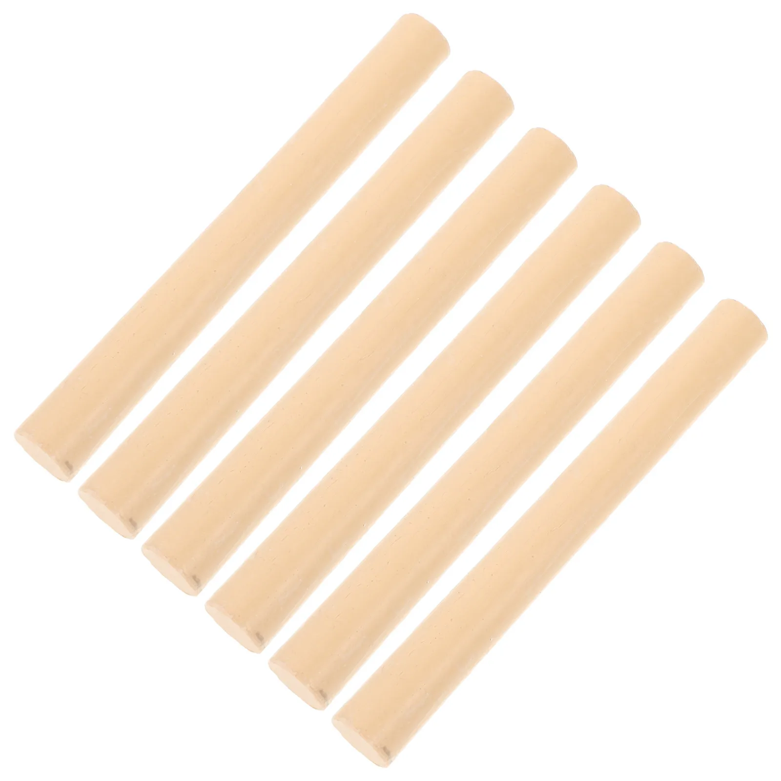 6Pcs Wood Repair Wax Crayons Kit Furniture Scratch Fill Stick Crayon Nail Hole Touch Up Paint Pen for Laminate
