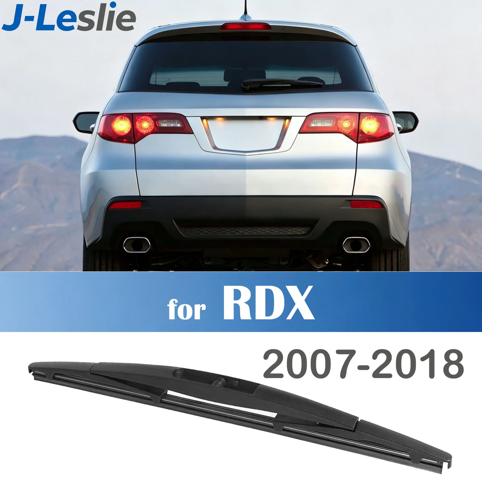 12 Zoll für Acura RDX 2007-2018 Heckscheibenwischerblatt Windschutzscheiben-Heckklappenfensterwischer Zubehör scheibenwischer Hinten Heckwischerarm