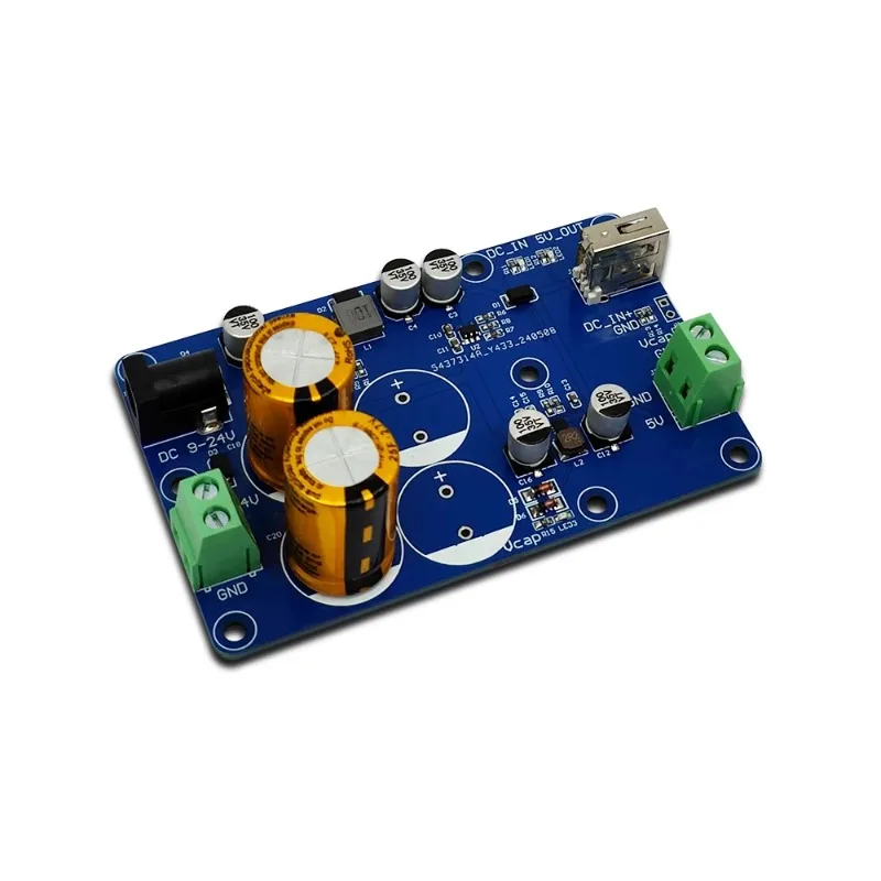 DC9-24V Input 5V 3A Output UPS Uninterruptible Power Supply Board Voltage Protection Power-off Preservation Module