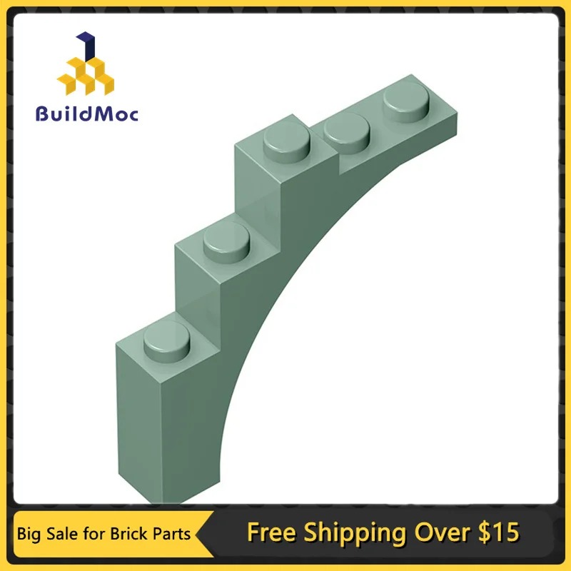 10Pcs MOC Parts 2339 14395 Brick Arch 1 x 5 x 4 Compatible Bricks DIY Assmble Building Blocks Particle Kid Puzzle Brain Toy Gift