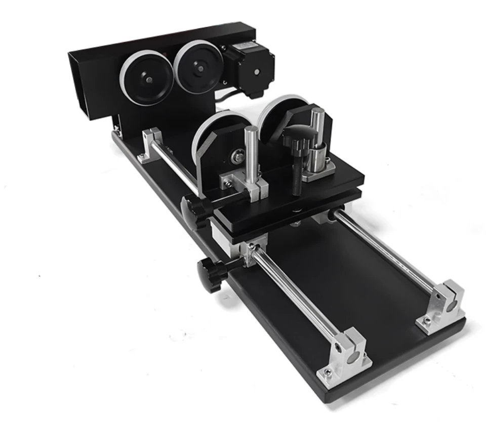 BK-GL490-A Glass Cup Drum Furniture Rotating Shaft Rotary Axis Shaft Chuck Fixture for Engraving Marking Machine