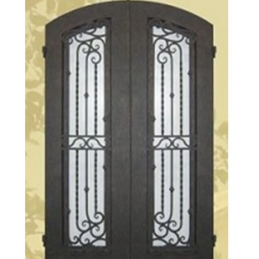 Home Front Wrought Iron Door China Factory Suppliers