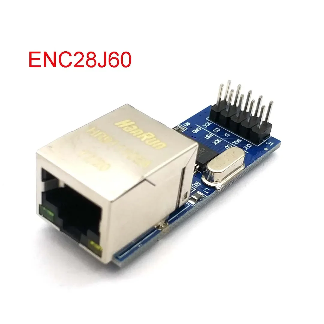 Mini ENC28J60 Ethernet Shield for Nano SPI Interface LAN Network Module