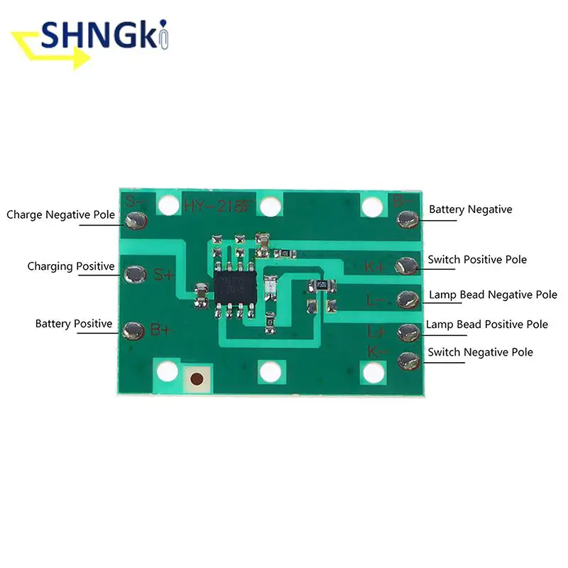 High Quality Circuit Board 3.7V Zoom Fixed-focus Headlamp Circuit Board Strong and Weak Flash Three Gears For Universal Headlamp