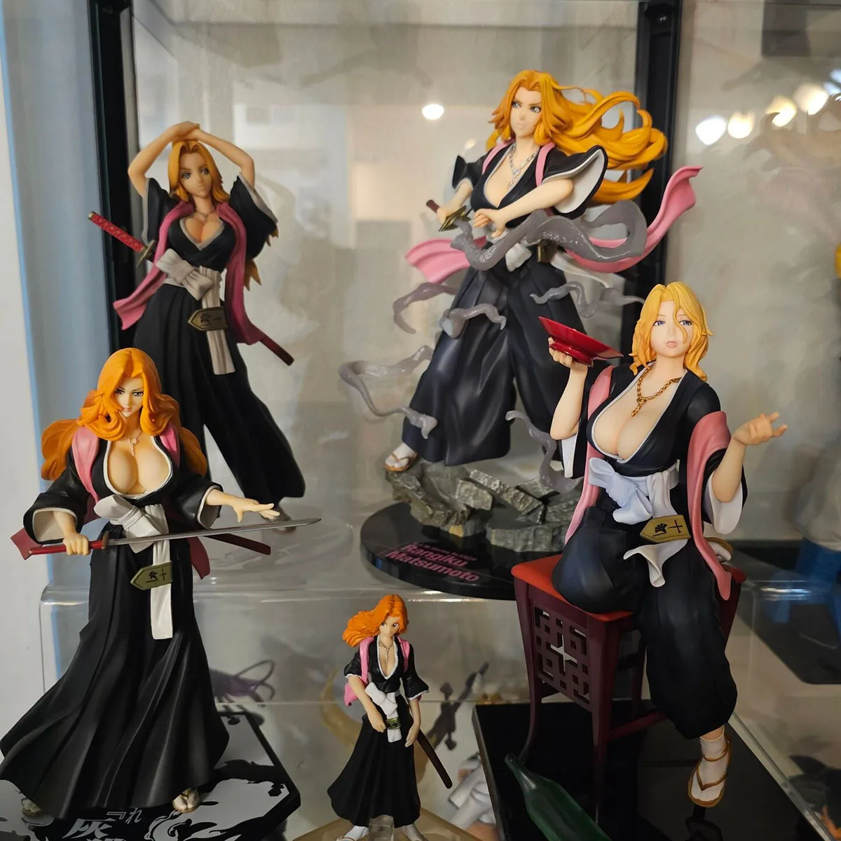 100% Original in Stock MegaHouse G.E.M. Bleach Sennen Kessen-hen Matsumoto Rangiku Horoyoi Ver. Collection Series  Model Toys