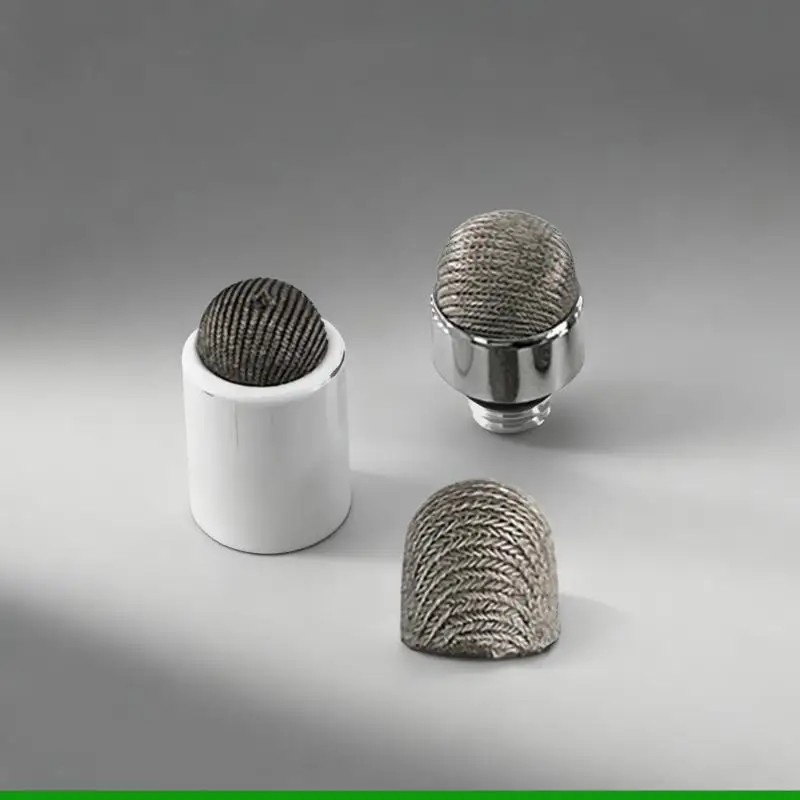 

U55C 10 Silver Fiber Conductives Drawing Nibs Smooth Gliding Tablet Pen Replacement Tip Multiple Size