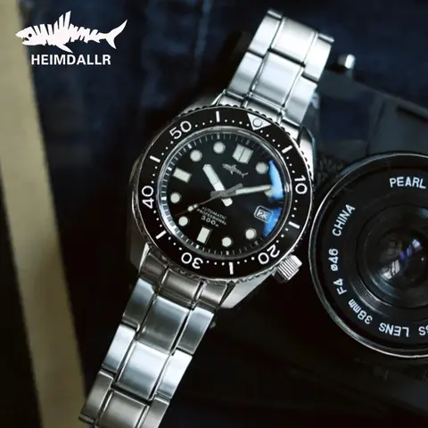 Heimdallr 남성용 시계 MM300 스모 SBDX 300M 방수 사파이어 크리스탈 C3 빛나는 NH35 자동식 무브먼트 기계식 시계