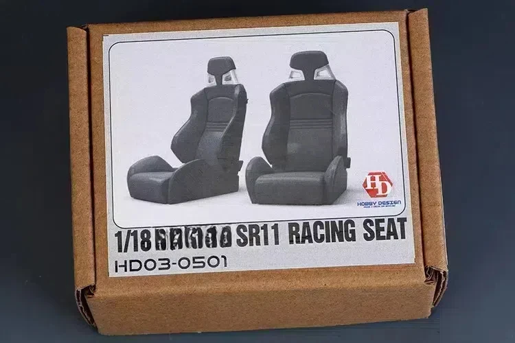 

HobbyDesign 1:18 SR11 Racing Seat Model HD03-0501 Modifying and Assembling Model Accessories