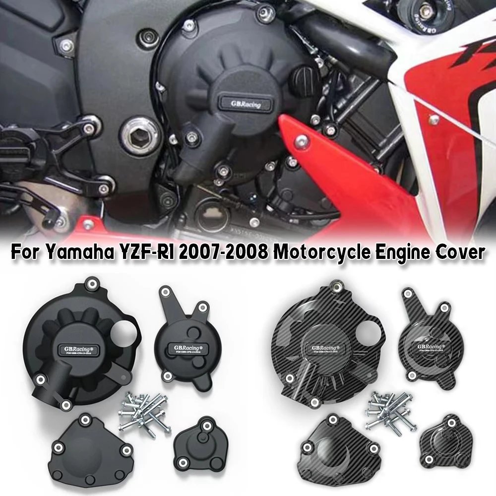 

For YAMAHA YZF R1 2007-2008 Motorcycle Engine Protective Cover Guard Protector Fall Protection Cover