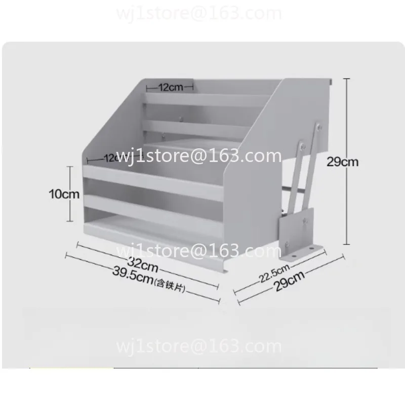 

Pull-down rack in kitchen cabinet Rotary lift basket Seasoning rack Seasoning basket storage rack