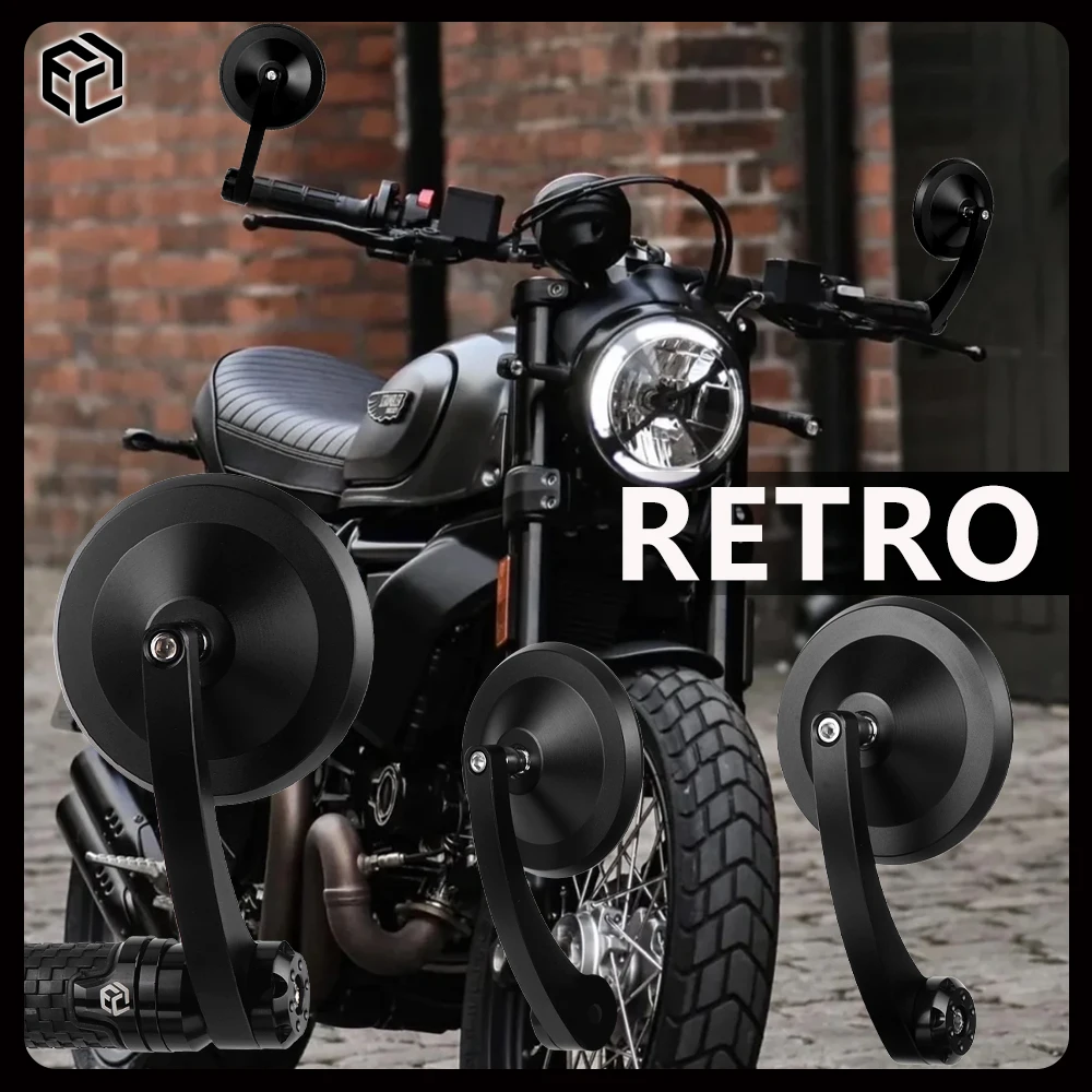 

Motorcycle Bar End Mirror for DUCATI Scrambler Icon / Full Throttle / Nightshift / Urban Motard / 1000 Tribute / Sport Pro /Dark