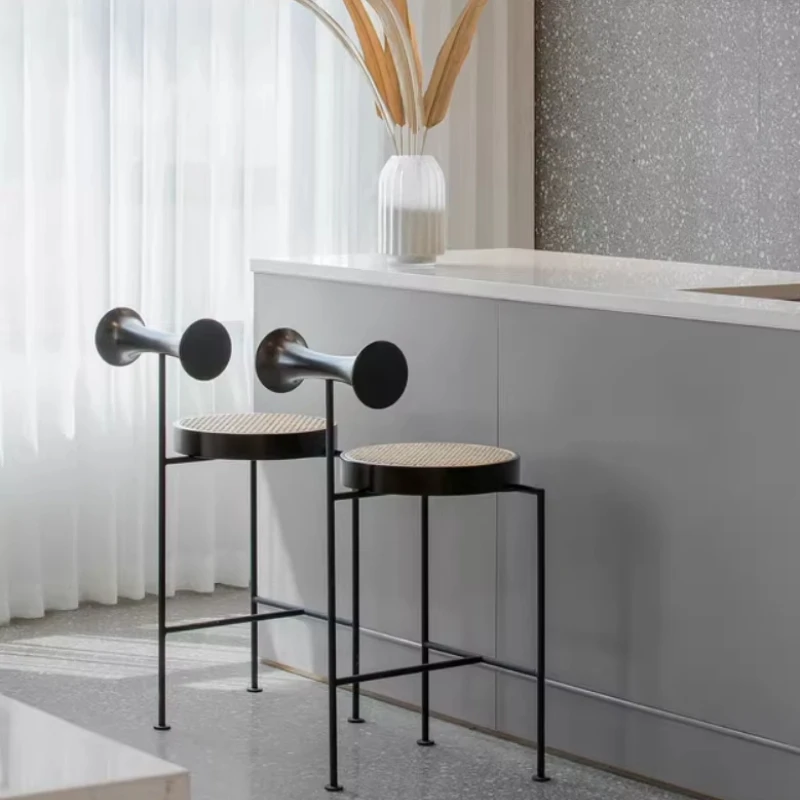 

Design Decorative PieceBar Chair Luxury Modern Kitchen Outdoor Bar Stool Cuisine Office Cafe Sillas De Comedor Barstool Chair