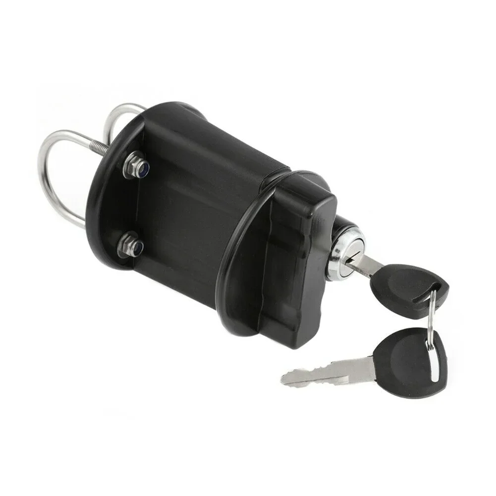 Brand New Garden Indoor Updated Lock Lock With Key 1 Set Accessories Bracket Holder Lock Fastener Replacements