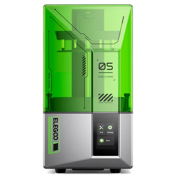 ELEGOO Mars 5 4K Mono LCD 3d printer machine Automatic Leveling ELEGOO LCD 3D printers resin 3d printer