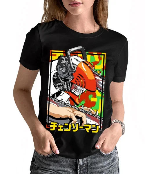 Camiseta unisex Chainsaw Man: Denji Primera Cotton anime T-shirt