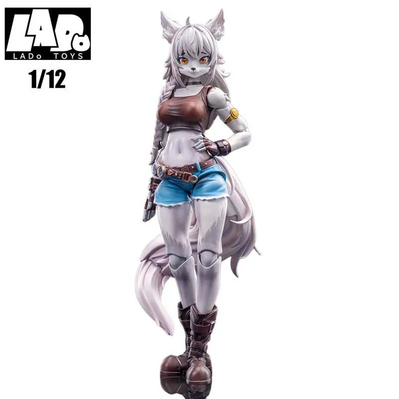 Original LADoTOYS 1/12 ERA-001 Mobile Suit Girl Liya Fixer Ver. PVC 15.5CM Anime Action Figures Model Collection Toy