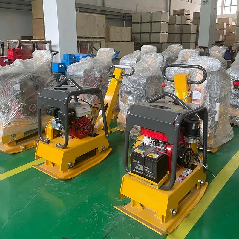 Portable Construction Rammer CE Certified Gase/Die Engine with Plate Compactor Electric Plate Compactor