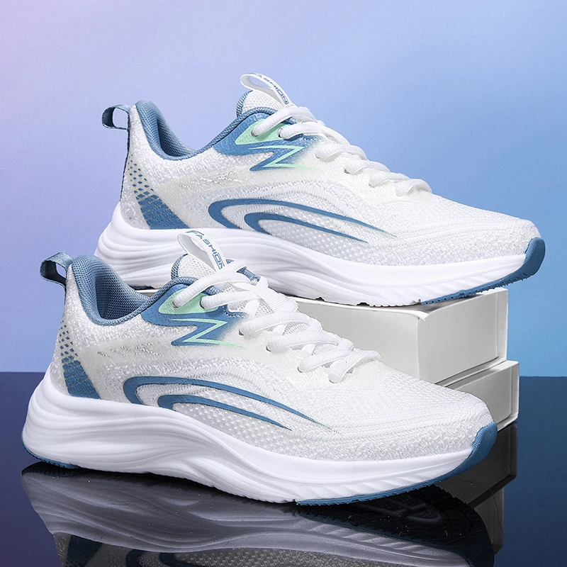 

Мужские спортивные кроссовки для бега, повседневные дышащие легкие женские удобные спортивные нескользящие прогулочные кроссовки для марафона