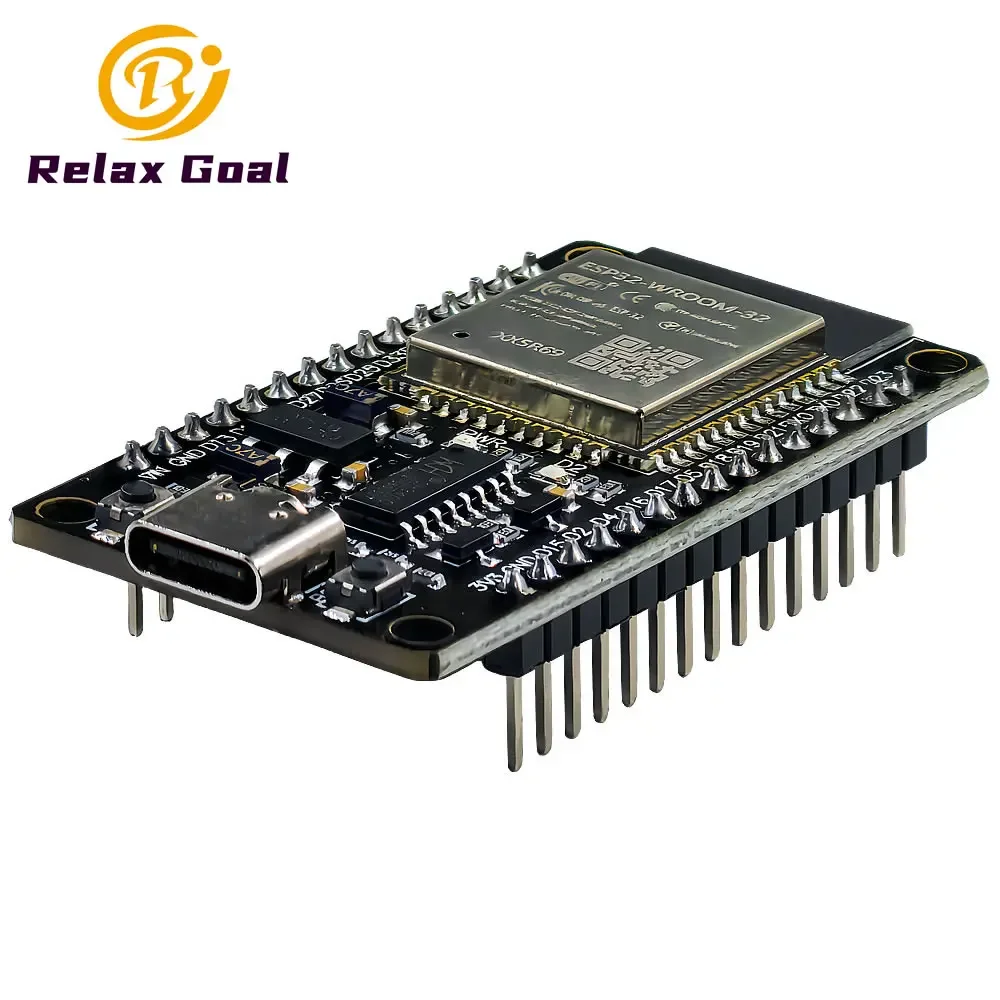 ESP-WROOM-32 ESP32 Development Board TYPE-C USB CH340C WiFi+Bluetooth Ultra-Low Power Dual Core ESP32-DevKitC-32 Expansion Board