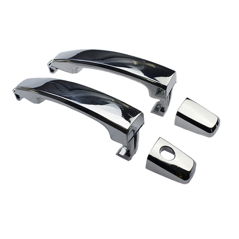 Outer Door Handle Keyhole Chrome for Aveo Captiva Sport Vue 96468266 96468306 96468280 96468254 96468268 FDH010141 Door Handle