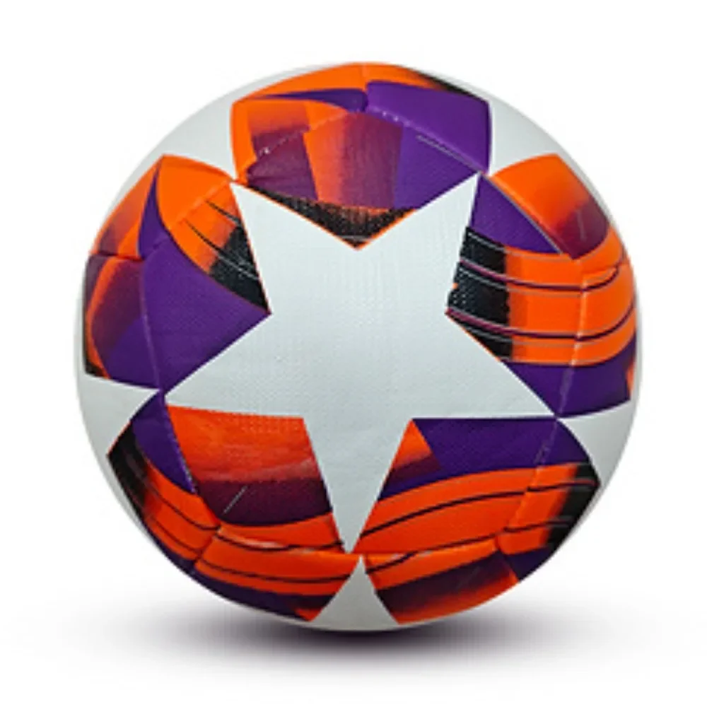 Fanceey futebol tamanho 5 material do plutônio de alta qualidade ao ar livre treinamento futebol competição liga juventude futbol voetbal