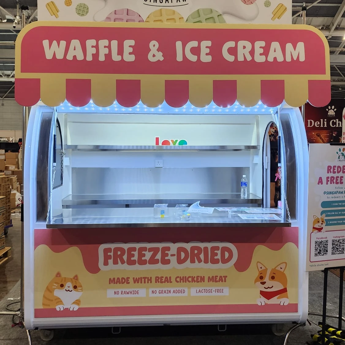 

Cheap Bubble Tea Kiosk Indoor Counter Bar Box Cart Boba Waterproof Led Strip Light China Factory Street Food Kiosk