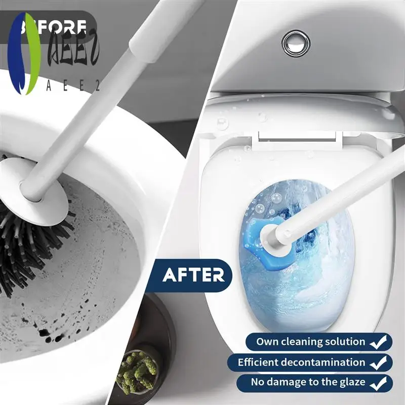 

AEE2-Одноразовая система чистки унитаза. Одноразовая заповная заправка для смыва унитаза. Свежая щетка. Смывные стержни — 40 стержней.