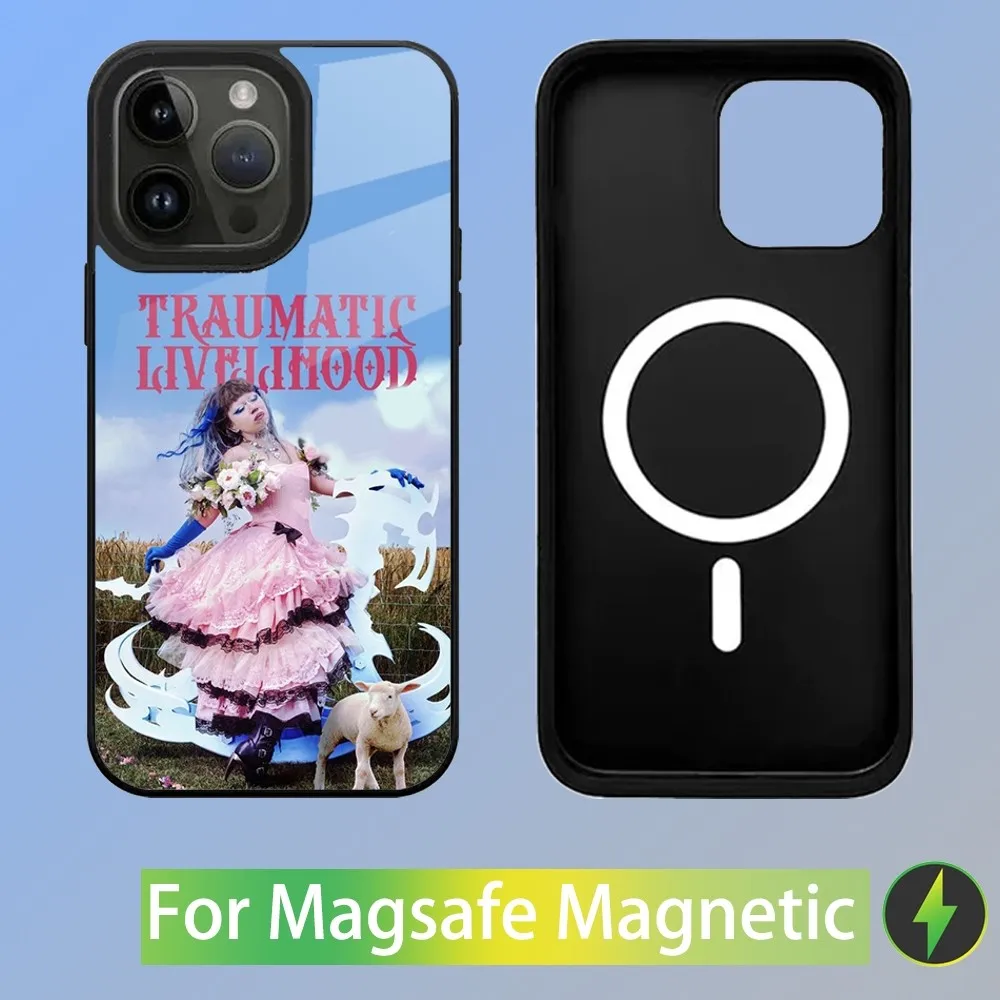 SInger J-Jazmin B-Bean Phone Case For iPhone 16,15,14,13,12,11,Plus,Pro,Max Mini Magsafe Magnetic Wireless Charging