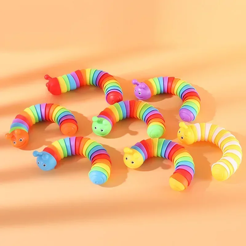 Stressabbau-Spielzeug, Zappelspielzeug für Kinder und Erwachsene, Slug-Puzzle, Peristaltik, lustiger Hummer, Anti-Stress-Squishy-Spielzeug, 2024,