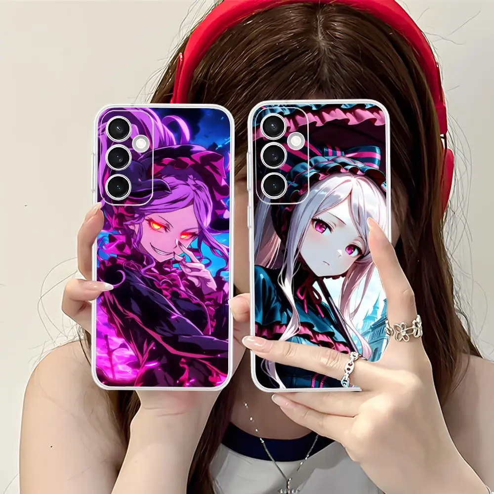 

Чехол для мобильного телефона Overlord Shalltear для Samsung Galaxy S25 S24 S23 S22 S21Plus FE Ultra Clear Colorful Cover Pretty Cellphones