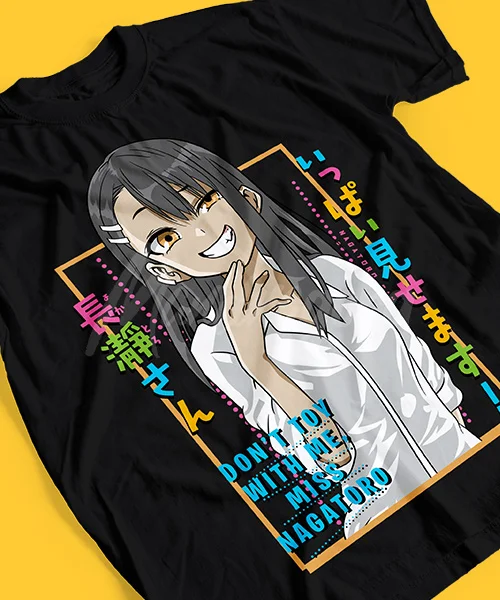 

Футболка для аниме Ijiranaide Nagatoro-San Hayase