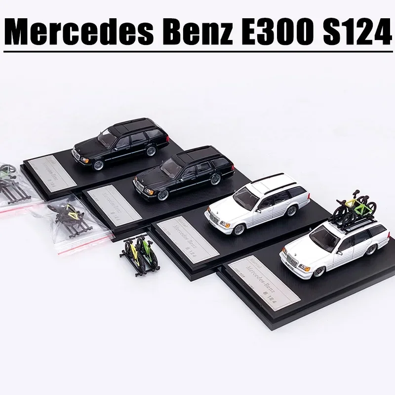 

Mortal Scale 1/64 Mercedes Benz E300 S124 Limited Edition Alloy Toy Motor Vehicle Diecast Metal Model Gifts