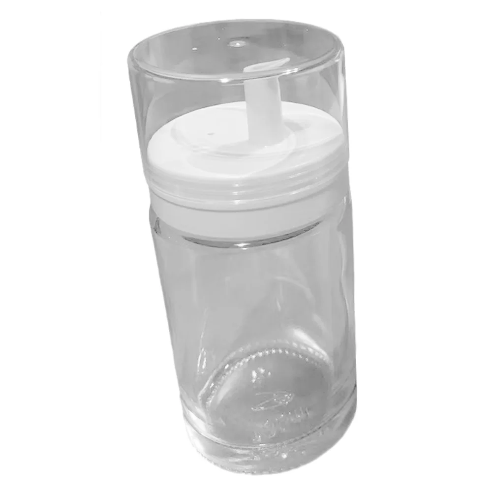 

Small Glass Soy Sauce Bottle Oil Dispenser Condiment Cruet Transparent Drip-Free Container