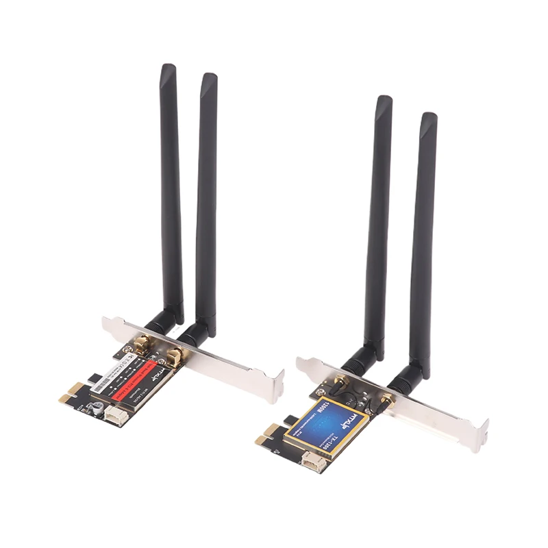 WiFi 5 PCI-E Wireless Adapter AC1200 Network Card Dual Band 2.4G/5GHz 802.11AC For Bluetooth 4.0 Desktop Windows 7/8/10/11