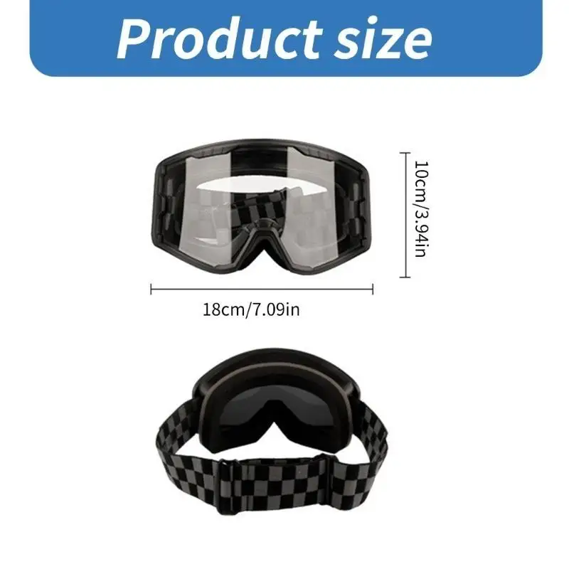 31BC 스키, 사이클링 및 야외 활동을위한 UV 보호 및 방지 렌즈가있는 31BC 전문 오토바이 안경 안경