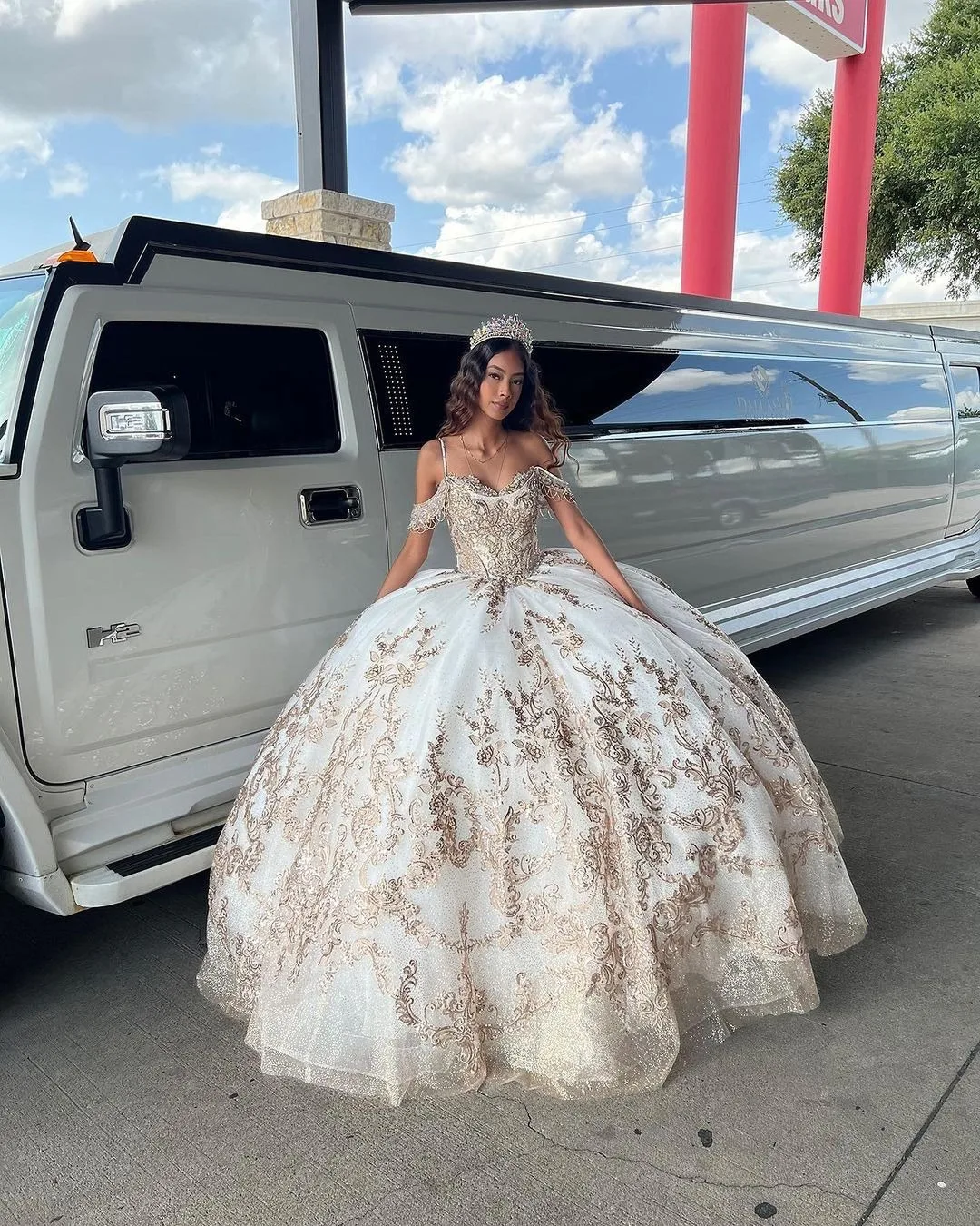 Quinceanera Dress Ball Gown for Juniors Tulle Appliques Off Shoulder 15 Prom Dress Party Dresses Vestidos De 15 Quinceañera