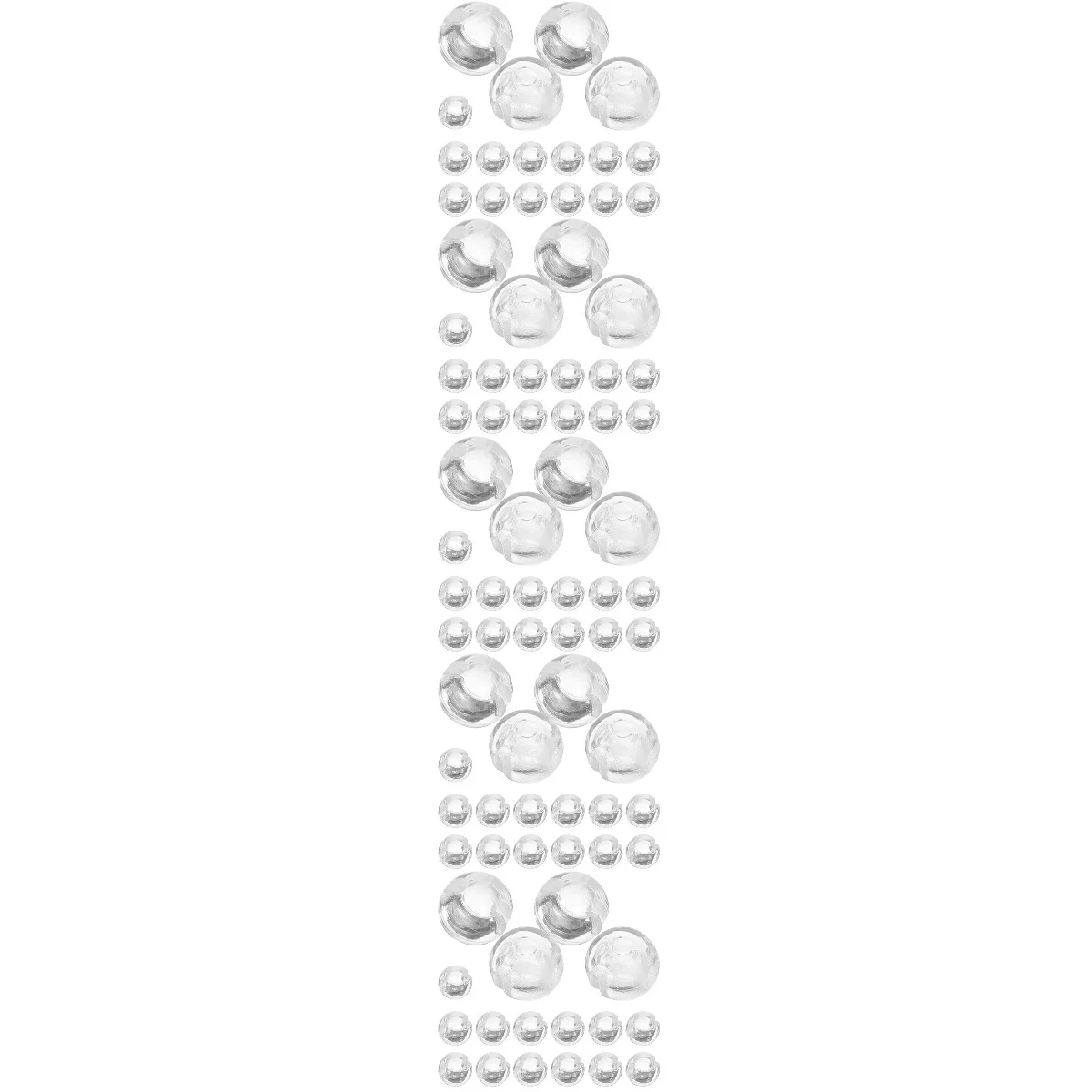 

5pcs 5 Pack Blind Bead Chain Stoppers Beads Stops Curtain Beaded Crimp Chains Buckle Window