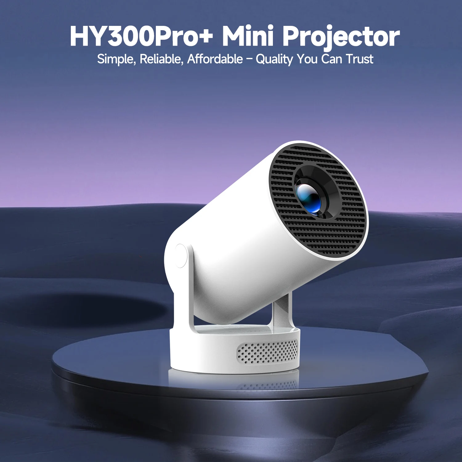 Magcubic HY300 Pro+ 8K Android 14 Portable Projector 8000 Lumens