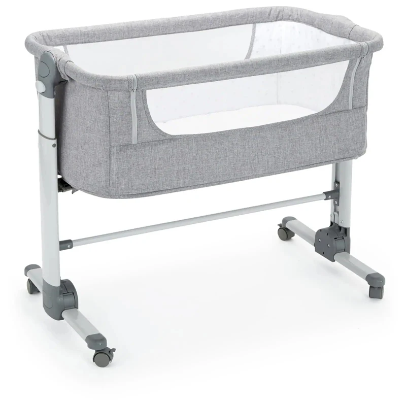 

Portable baby Bed Adjustable Bedside bassinet Baby Crib connected to partner's Baby Cribs Bedside Bed